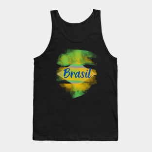 Brasil Flag Tank Top